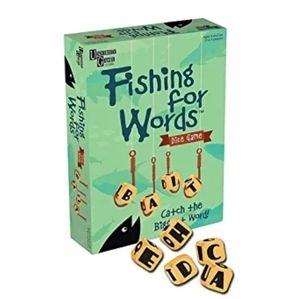 NIB Fishing for Words Dice Game
